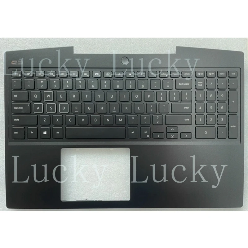 f For DELL G5 5500 Laptop Keyboard Palmrest Upper Case wi/ Colorful Backlit 01RPF5