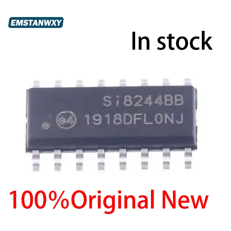 2-10PCS/LOT SI8244BB-D-IS1 SI8244BB SOP16 100% New Original In Stock