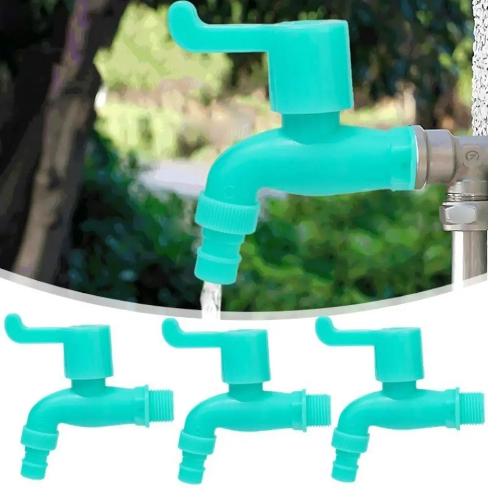 Freeze-resistant Faucet Sun Resistant Emerald Green Washing Machine Water Tap Replacement High Flow Switch Quick Opening Faucet