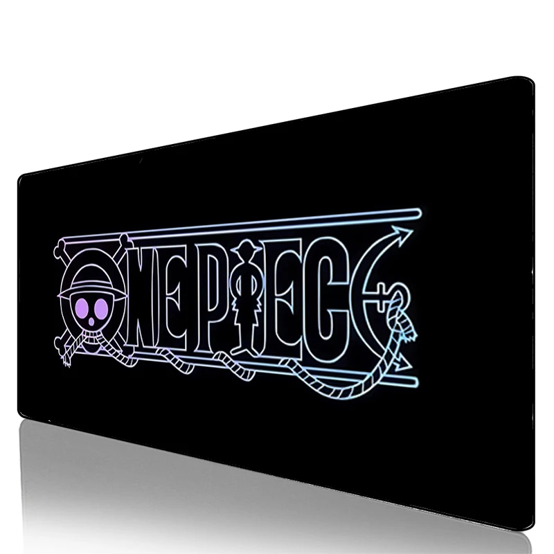 Anime One Piece Luffy Mouse Pad notbook gamer Large Keyboard NonSlip Rubber Computer rug Carpet Desk Mat PC Gamer big MousePad view 5