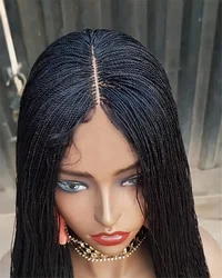 micro braids box braids cornrow synthetic wigs cornrows wig passion tribal braids wig for black women red dreadlocks