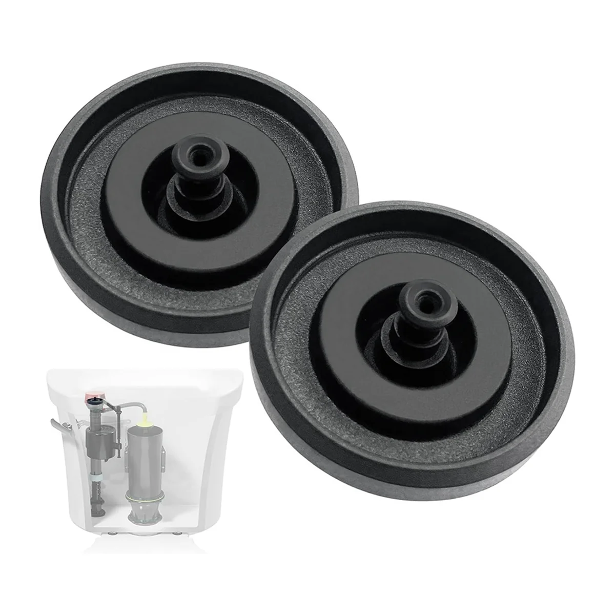 NEW 83143 Toilet Fill Valve Seal Replacement Part for Toilet Tank Fill Valve Rubber Seal Diaphragm 5pack