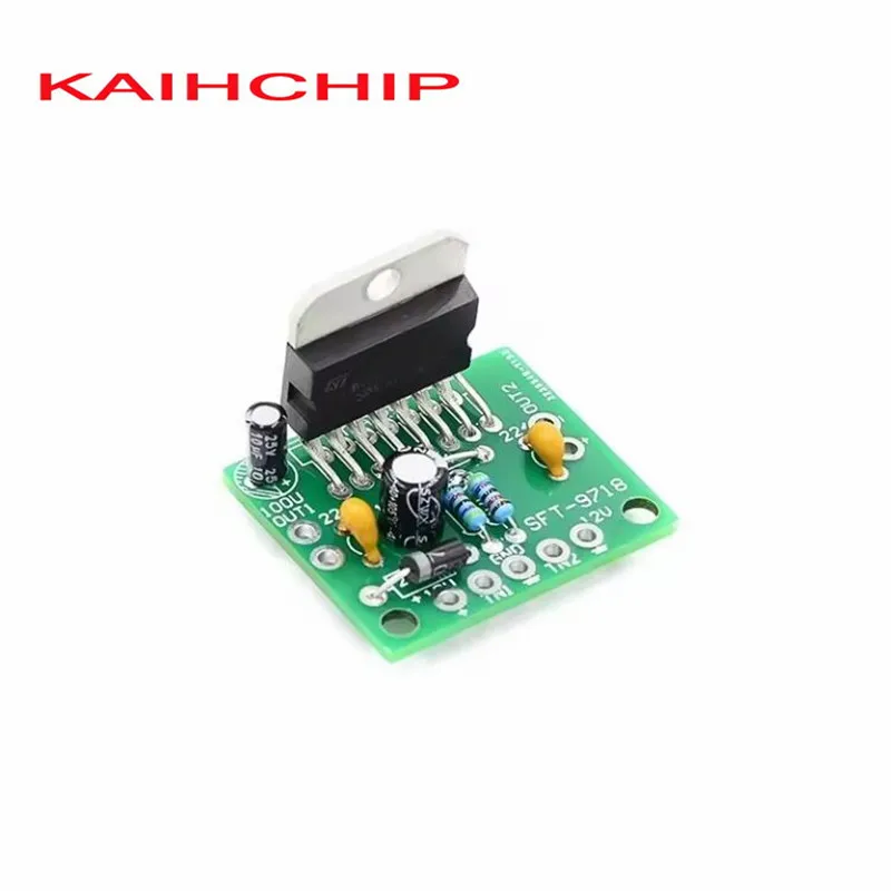 TDA7297 amplifier board spare parts dc 12v grade 2.0 dual audio encoding 15w electronic diy kit