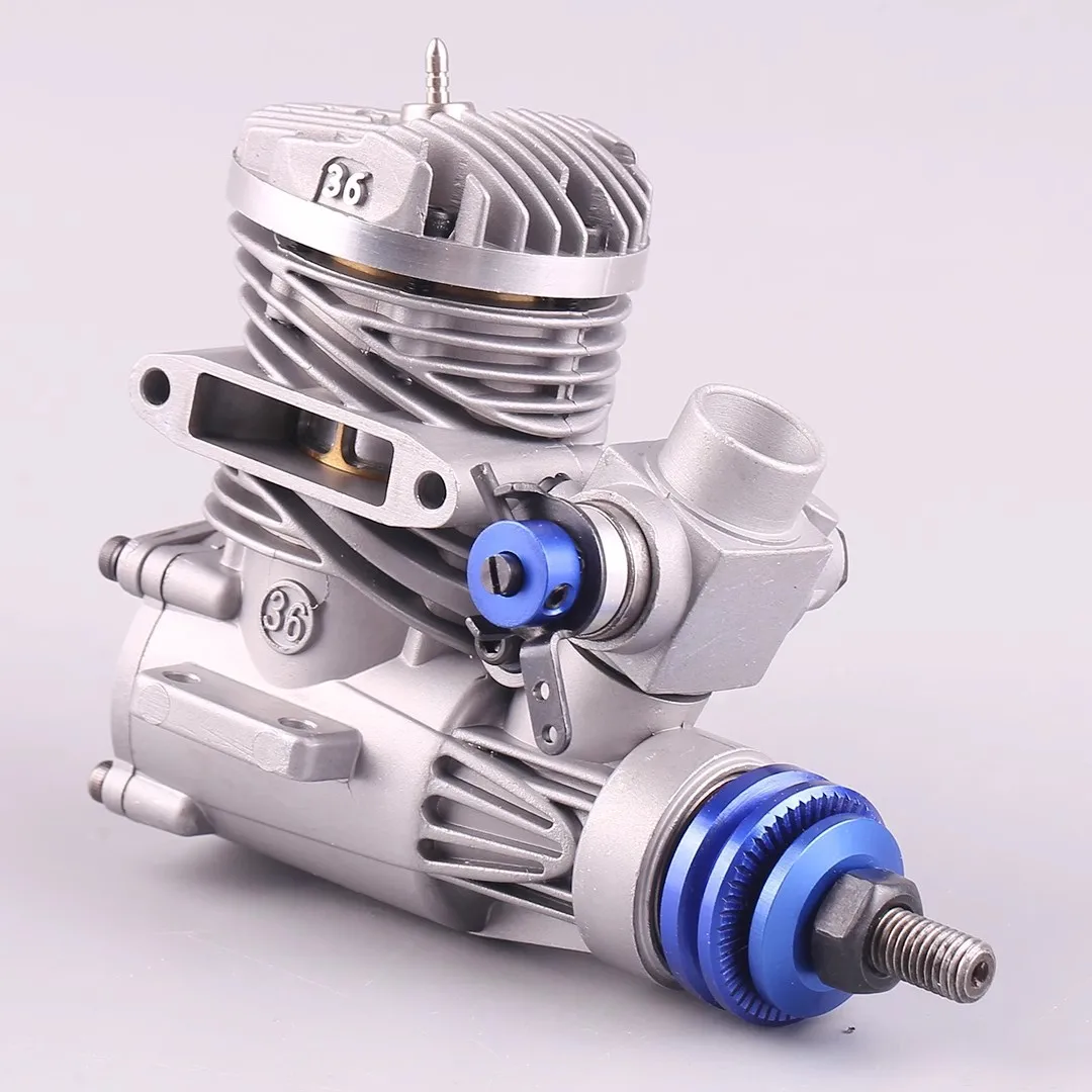 Sanye ASP E36AII 36AII 36 Grade Scale 5.8cc Two Stroke Methanol Glow Nitro Engine Motor for RC Model Airplane