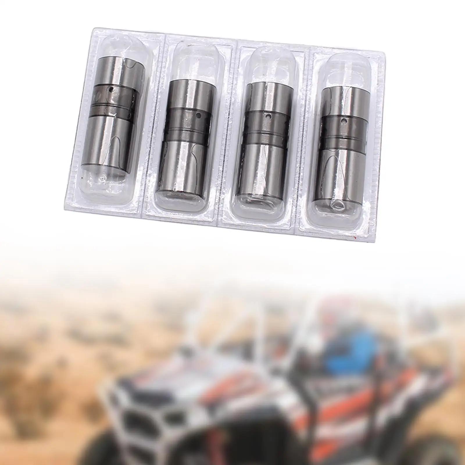 4 Pieces Hydraulic Camshaft Lifters 5137206 Sturdy Accessory High Performance Replacement for Polaris RZR800 Sportsman 800