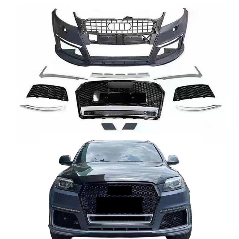 

Hot Sale Car Body Kit From Old Upgrade to New Q7 2010 Modified to RSQ7 2016 Front Bumper for Q7 2005-2015