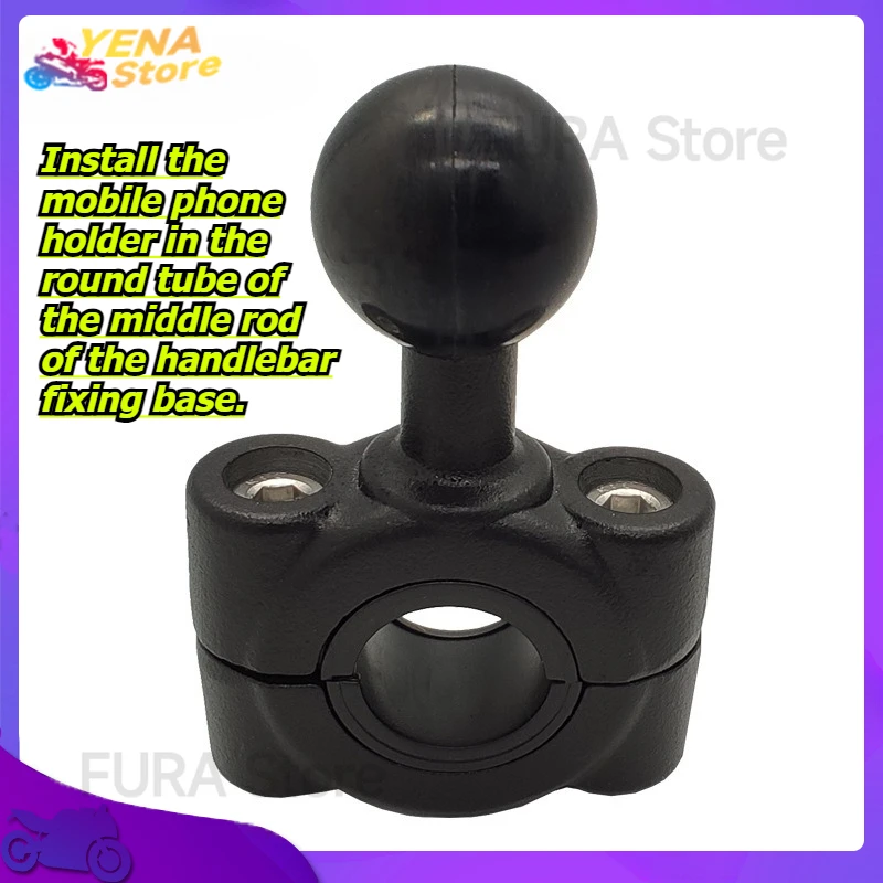 

1'' Inch Ball Car Headrest Ball Head GPS Holder Mount Motorcycle 10mm Base for GoPro Yi Insta360 Camera Accessories ram