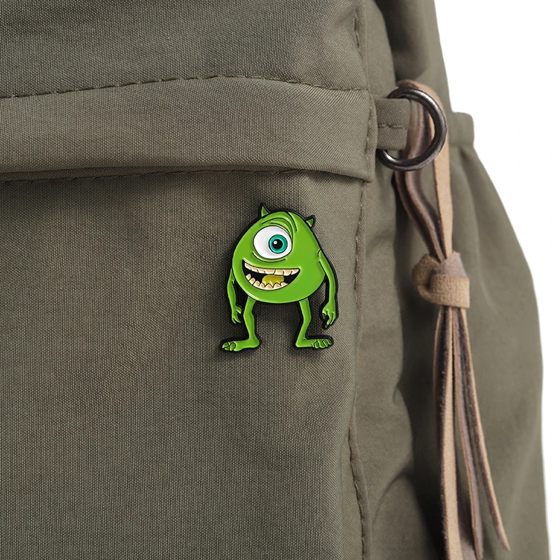 Creative One-eyed Monster Enamel Pin Alloy Brooch Clothes Lapel Badges Jewelry Accessories Gifts for Friends