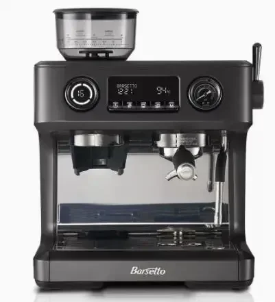 

20Bar Barsetto BAE-V1 Coffee Machine Commercial Semi-automatic Household Italian Style Grinding Bean All-in-one Machine 2800W