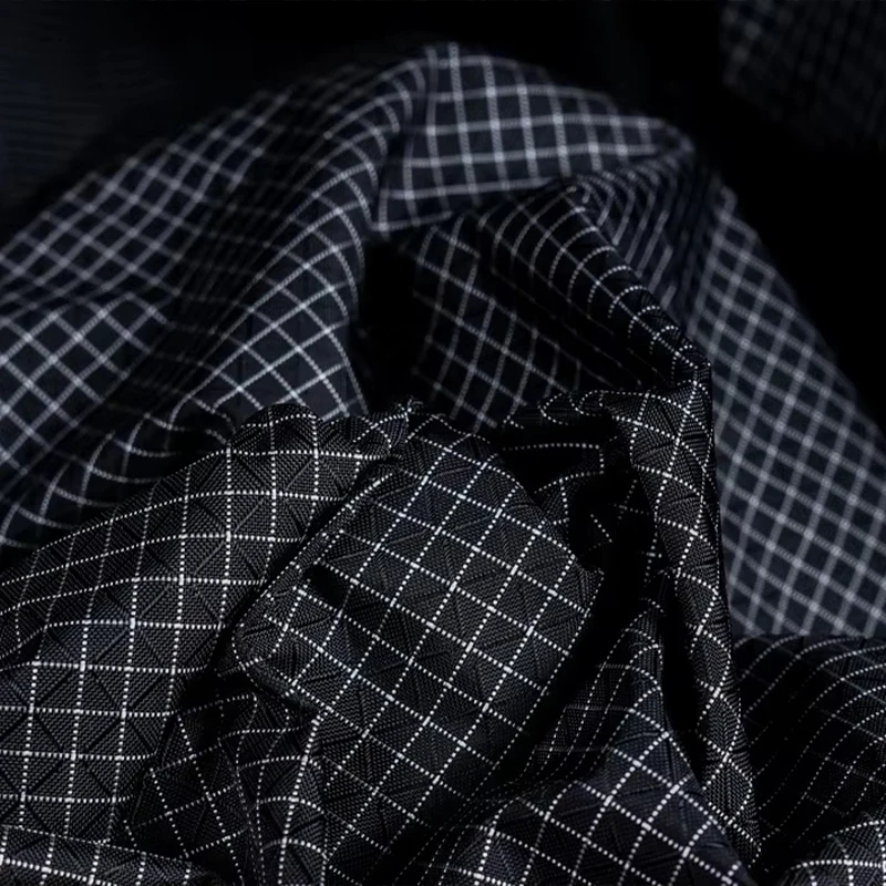 

100x148cm UHMWPE Dali Ma Nylon Fabric For DIY Outdoor Garment Anti-cutting Wear Resistance Backpack Waterproof Plaid Fabric