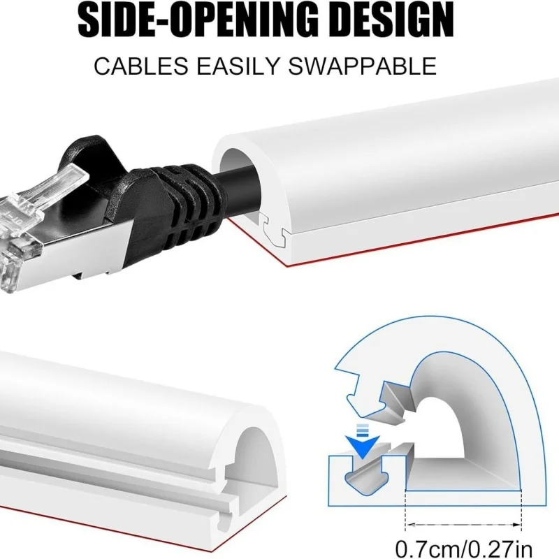 Self Adhesive Anti Stepping Decoration For Household Wires Network Cables And Flexible Wiring In Cable Trays