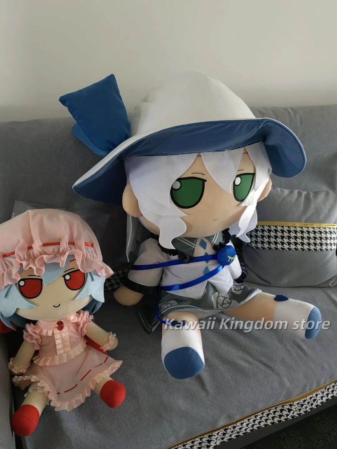 

Touhou Project Komeiji Koishi Fumo Косплей 70 см аниме мультфильм сидячая поза фигурка идол плюшевые подушки подарок для девочки подушка