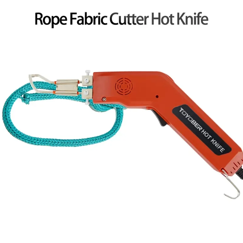 Fabric Cutter Ribbon Knife Webbing Belts Cutting Thermal Cloth Electric Heating Knife Kit Hot Knife Rope Cutter