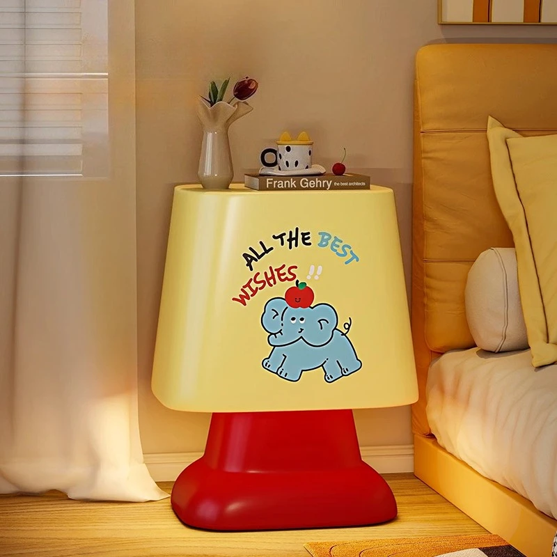 Home Decor Cute Elephant Animal Statue Side Table Floor Decoration Home Furniture Living Room Sofa Tea Table Small Storage Rack