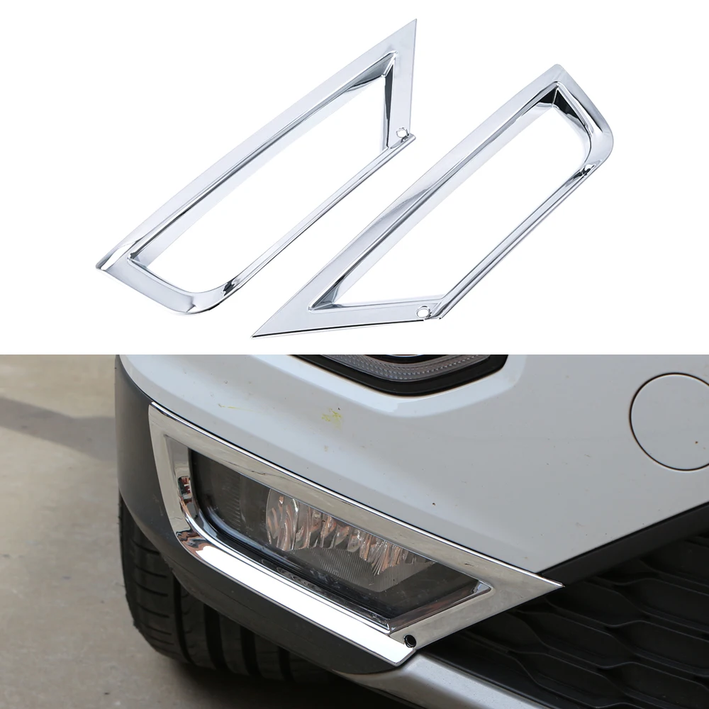 

Car Front Fog Light Trim Sticker Rear Tail Lamp Strip Cover Frame for Volkswagen T-Roc 2018-2023 Accessories