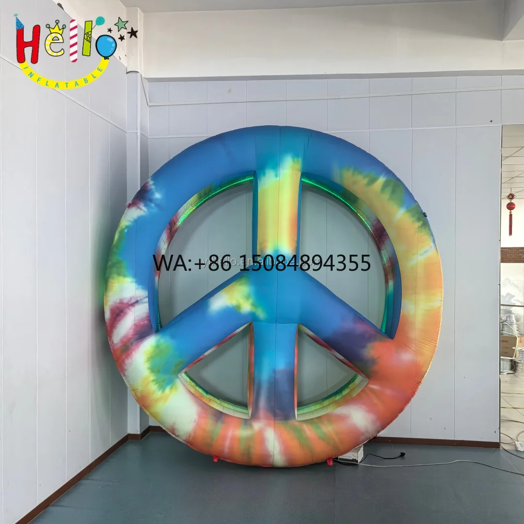 Activity Decoration Inflatable Peace logo Inflatable Peace Sign Model Balloon