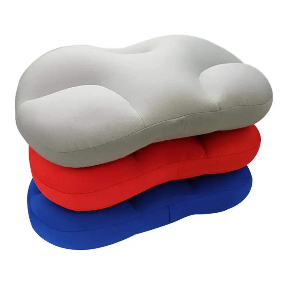 Pressure Dispersing Pillow 3d Ergonomic Design Pillow Soft Neck Support Cushion for Home Travel for Adults for Sleeping