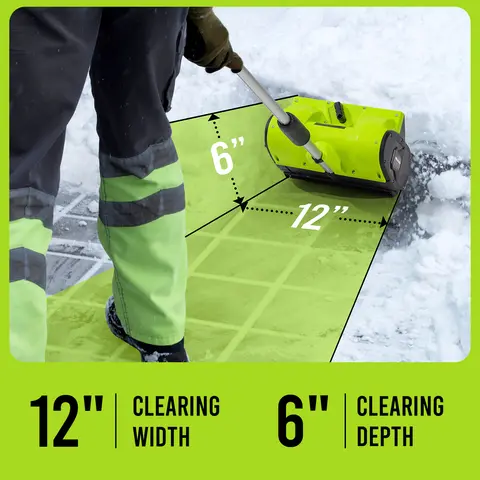 10 best sales elektrisk snöskyffel - №2