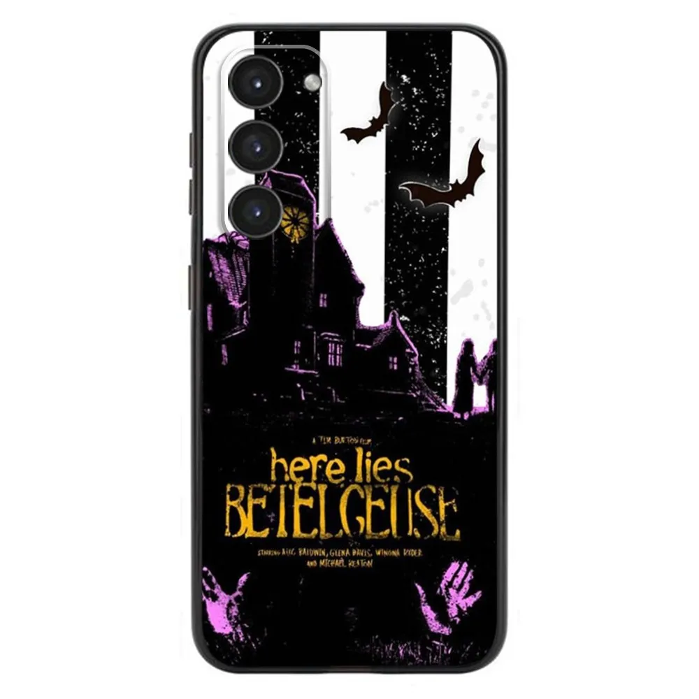 B-Beetlejuices 2 Phone Case For Samsung Galaxy A20,A21s,A22,A31,A32,A52,A53,A72,73,A80,A91 Soft Liquid Silicone Black Cover