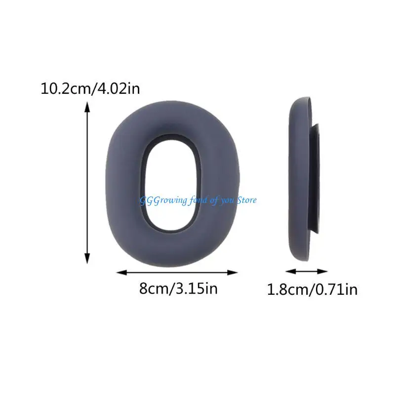H9EB Silicone Ear Pads Over Ear Headphones Protector for WH-1000XM5 Headsets Cushions