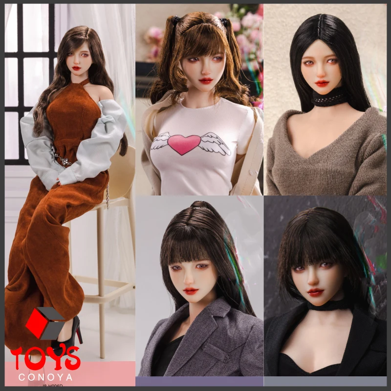 

【2025 Q3】I8TOYS I8-H006 1/6 The Shadow of Your Heart Movable Eyes Head Sculpt Model Fit 12" Female Soldier Action Figure Body