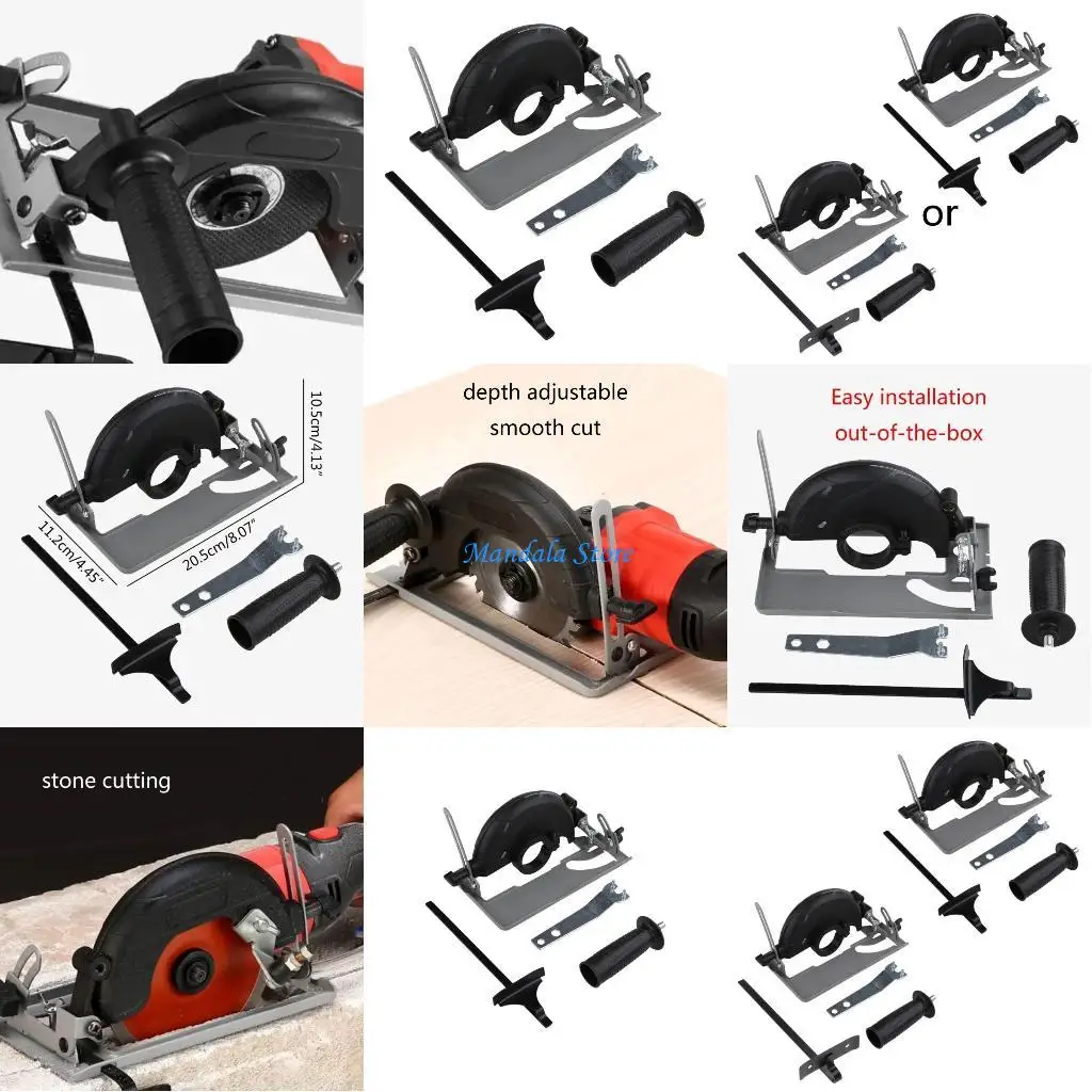 

U2JC Hand Grinder Conversion Cutter Support Base Grinding Bracket Stand