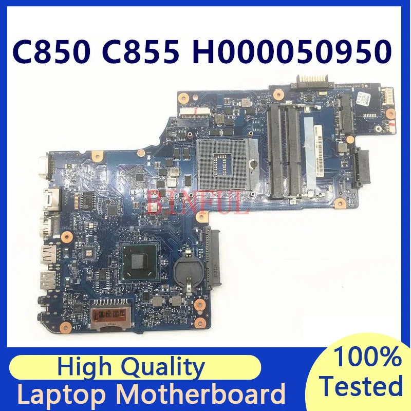 Mainboard For Toshiba Satellite C850 C855 L850 L855 H000050950 HD4000 HM70 Laptop Motherboard 100% Full Tested Working Well