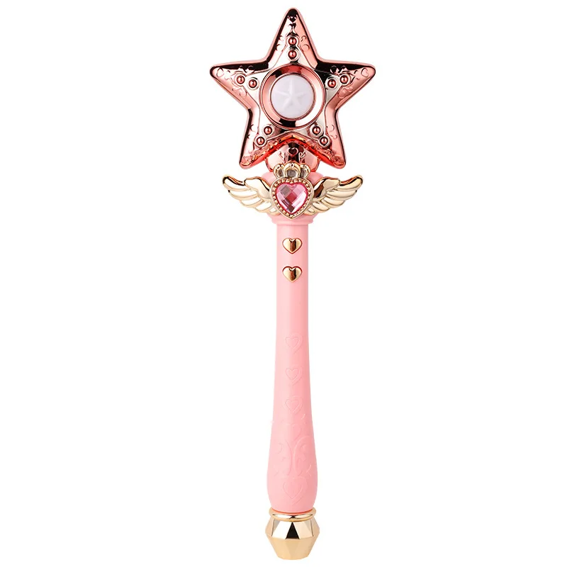 Anime Cosplay Sailor Moon Usagi Tsukino Moon Stick Accesorios De Cristal Disfraz Fiesta De Halloween Cómic Chico Adulto Mujeres