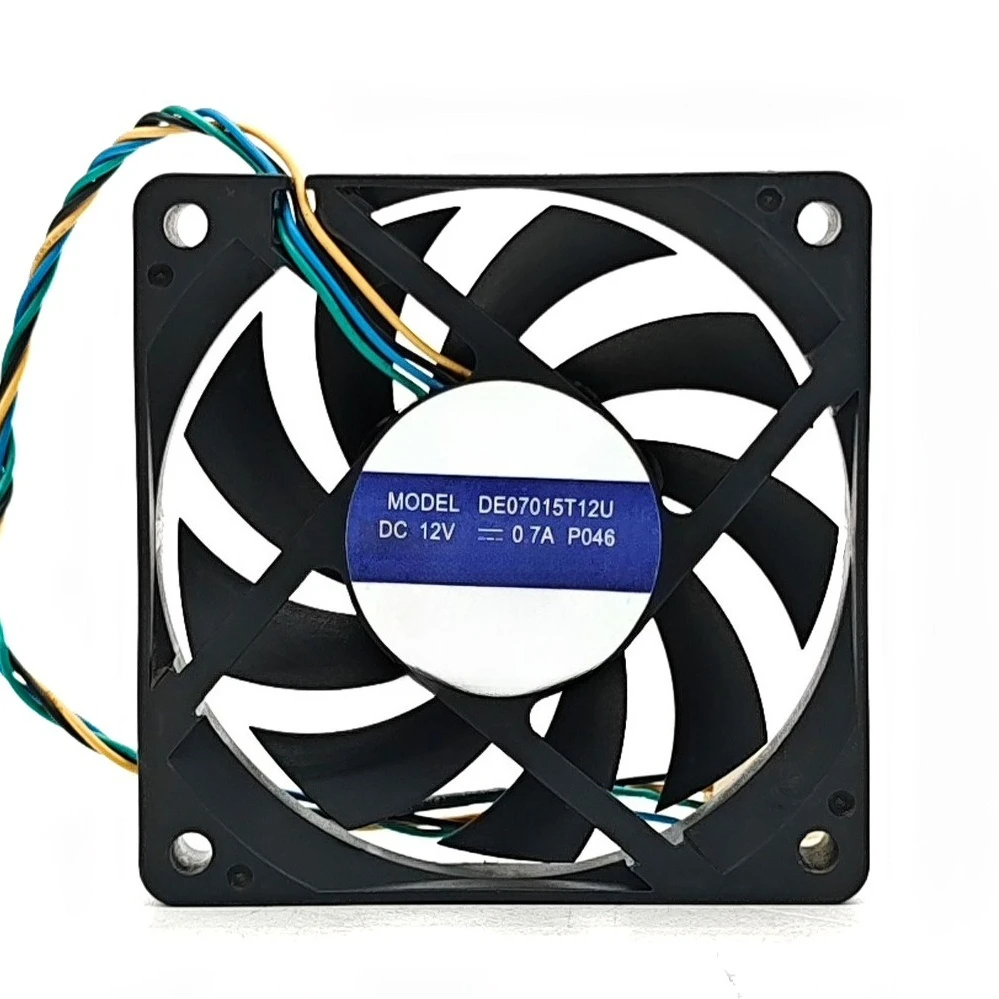 7015 7CM 12V 4P Intelligent PWM CPU Cooling Fan For AVC Fit AMD Computer（002）