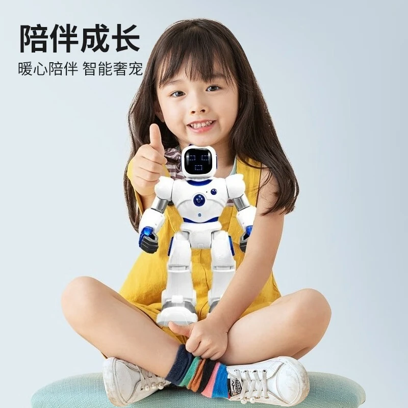 Intelligent remote control robot, voice conversation programming high-tech electric dance