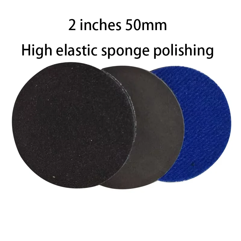 Papel de lija de esponja alemán de 2 pulgadas, arañazos de vidrio, lijado en seco, piezas de molienda, soldadura, reparación de piscinas, puertas templadas de coche, ventanas