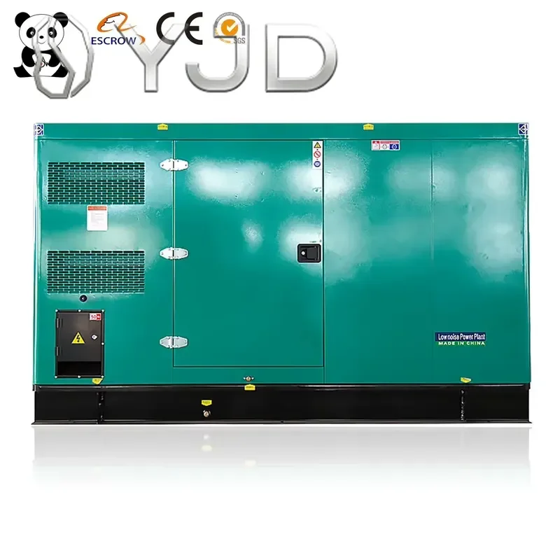 320KW/400KVA AC Single Phase 60Hz Silent Diesel Generator Auto Start Quiet Water Cooled Genset