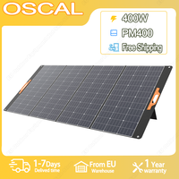 Oscal PM400 400W Portable Foldable Solar Panel 23% Energy Conversion Rate outdoor Waterproof camping Solar charging Panel