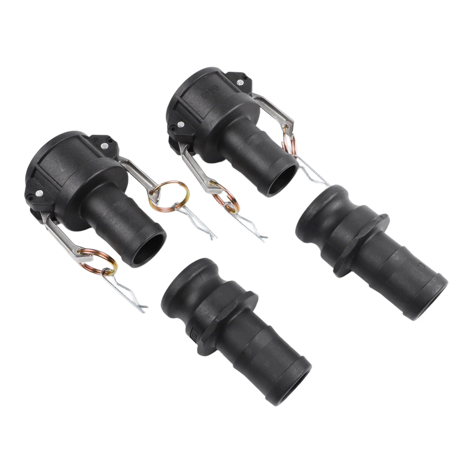 Hose Adapter Camlock Fitting 1-1 2 High Temperature Resistance Manufacturing 1-1 2 Inch Part E Male Quick Connect