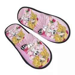 Custom Anime Manga Candy Candy Cozy Scuff Memory Foam Slippers Women Spa House Shoes