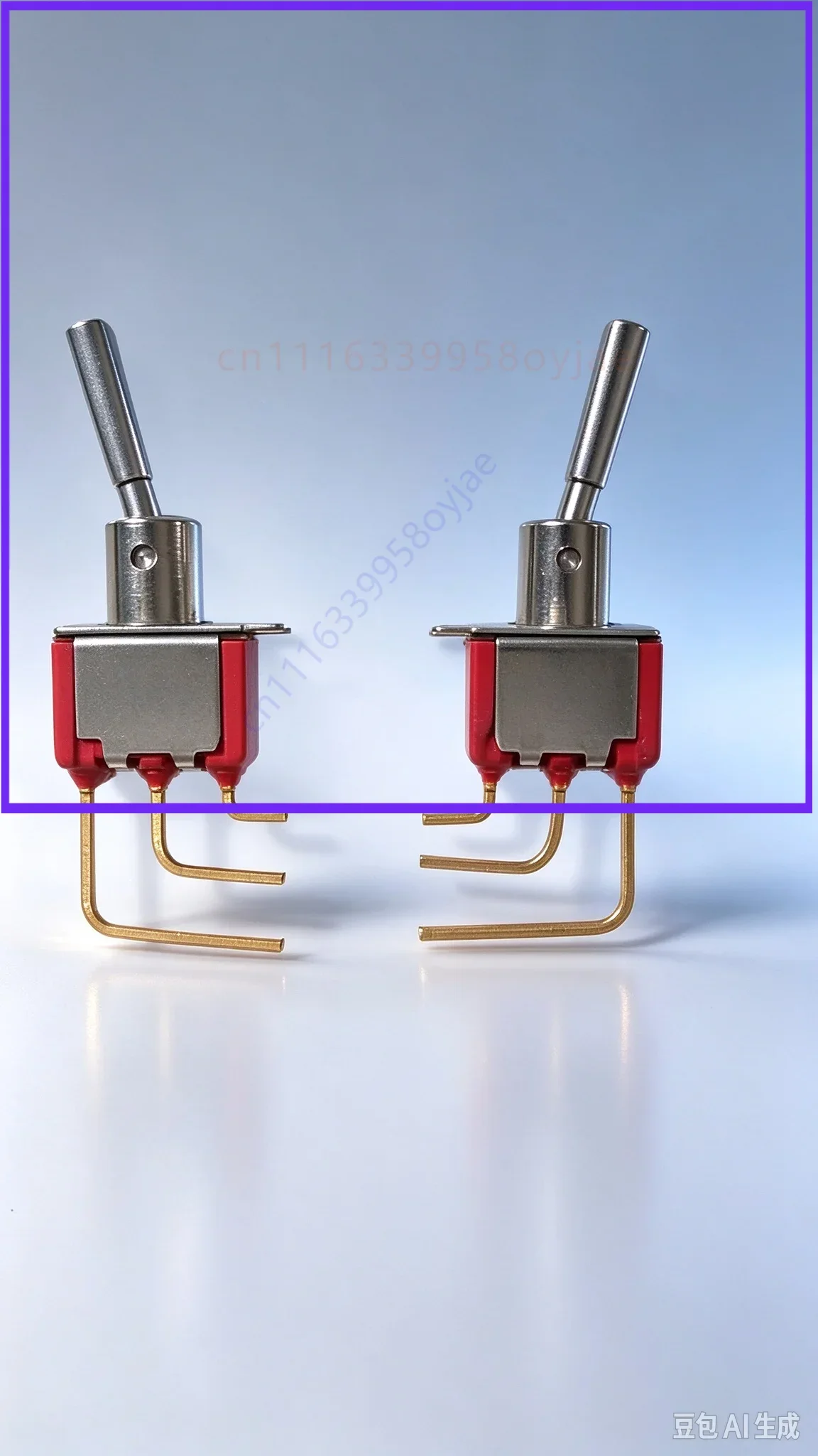 10pcs Switch 7101 Gold Plated Pin for Toggle,2A 120VAC Imported