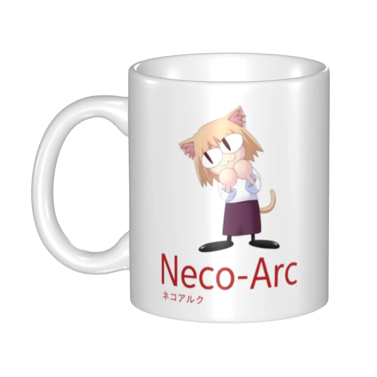 

Personalized Neco Arc Cartoon Animated Cat Coffee Mug DIY Ceramic Tea Milk Cup