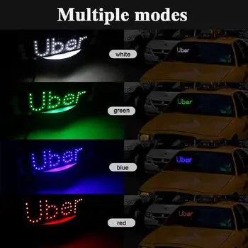 10 best sales Uber LED-Schild für Autos - №4