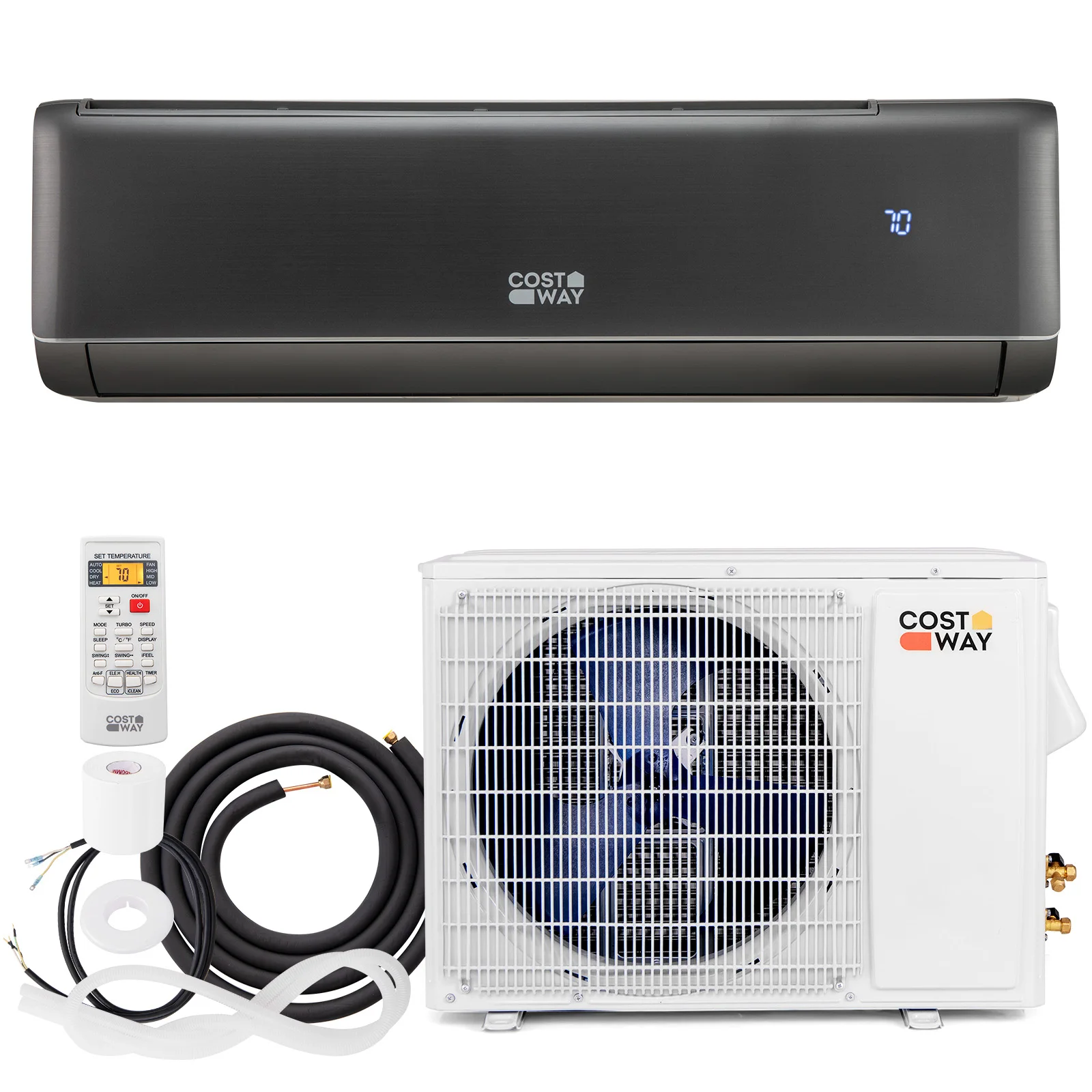 18000 BTU Mini Split Air Conditioner & Heater w/ Heat Pump