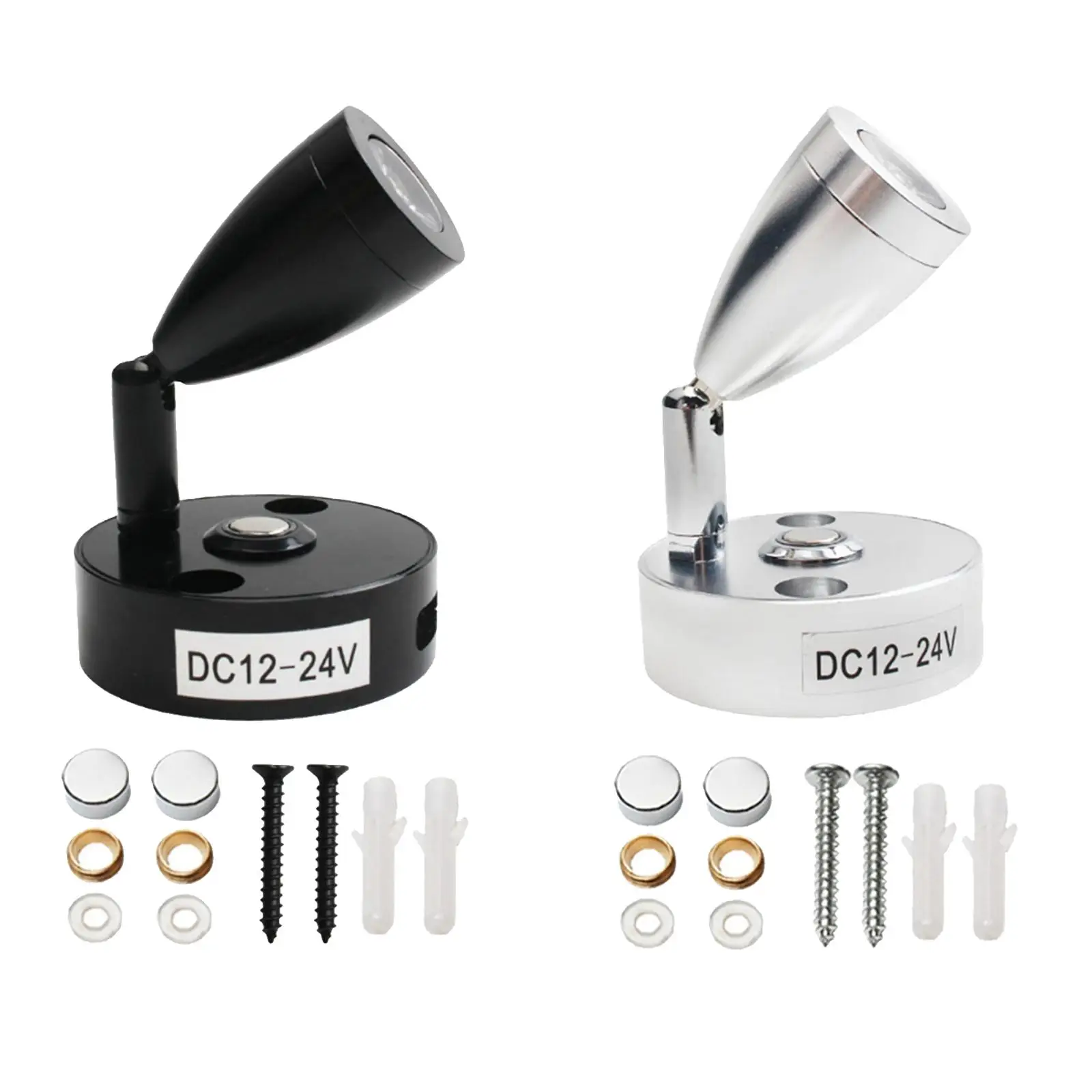 12 Lamp led Camper Truck Yacht Trailer Motorhome Lighting Machined Aluminum LED Light with USB Port