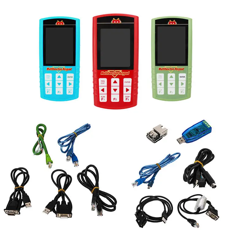 Elevator Parts Elevator Decoder English Version Universal Service Test Tool with 11 Cables Keypad