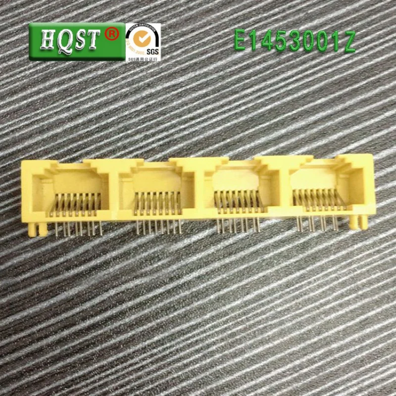 Rj45 Network Port Connector 53 Type 1 Layer 4 Ports 8p8c Non-Screen Lamp-Free Network Modular Plug Usb Interface