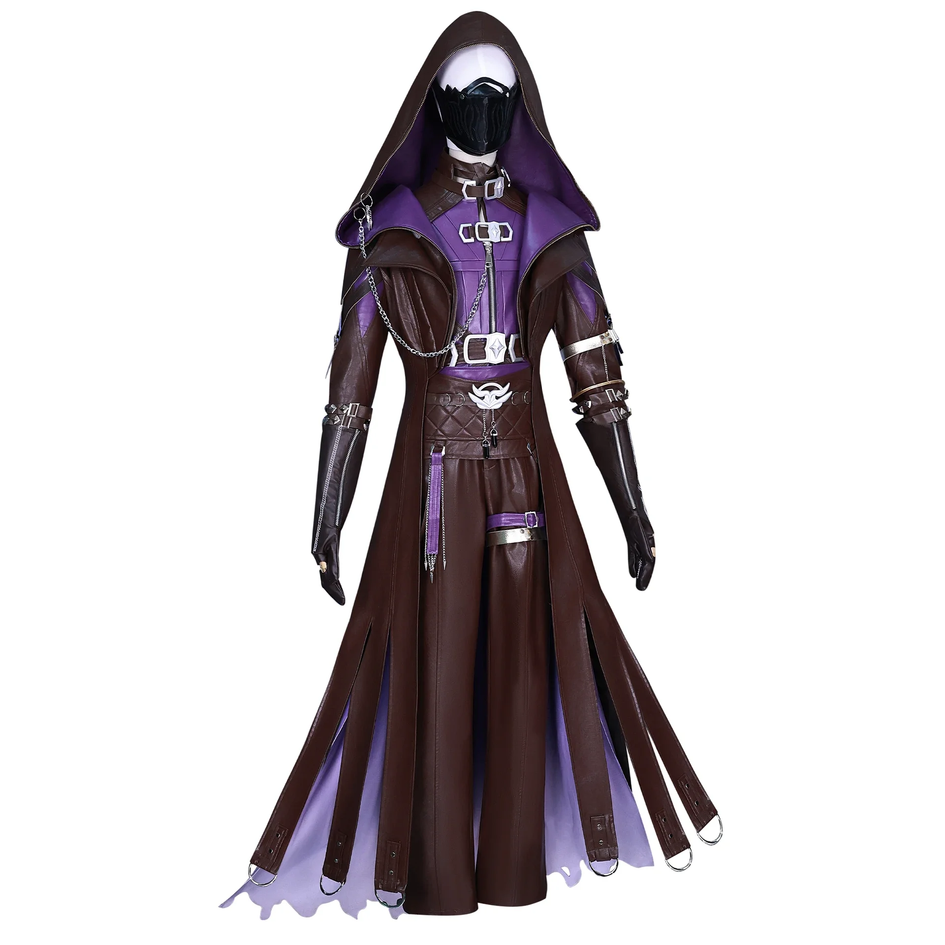 Amor e Deepspace Rafayel fantasia cosplay para homens e mulheres adultos, roupas de performance, neblina noturna, uniforme diário, festa de Halloween