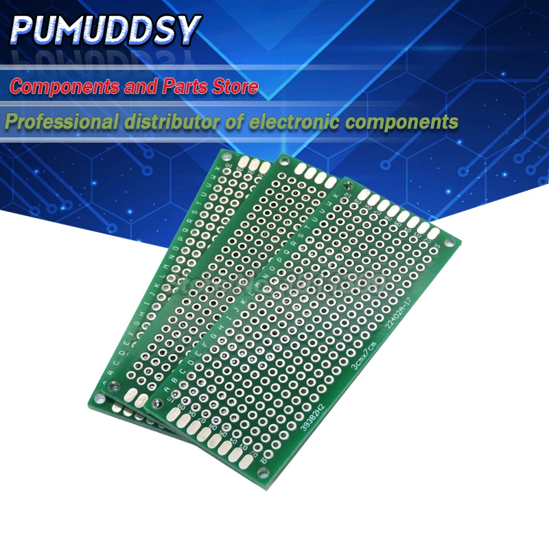 5PCS 3x7cm 3*7 Double Side Prototype PCB diy Universal Printed Circuit Board