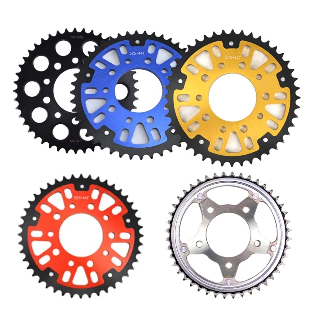 

525 44T Rear Sprocket Gear Staring Wheels For Honda CB400 NC39 05-2016 CBR400 VLX400 VLX 600 VT600 CB 400 CBR 400 VLX 400 VT 600