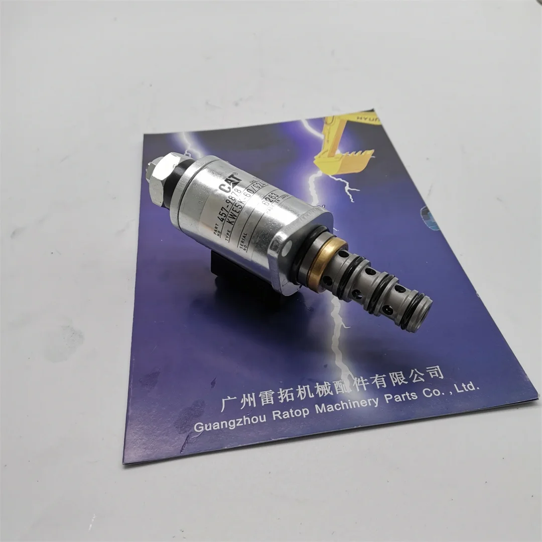 

E330D E336D Excavator Hydraulic Pump Solenod Valve 457-9878 4579878 330D 336D Main Pump Solenoid 4579878 457-9878