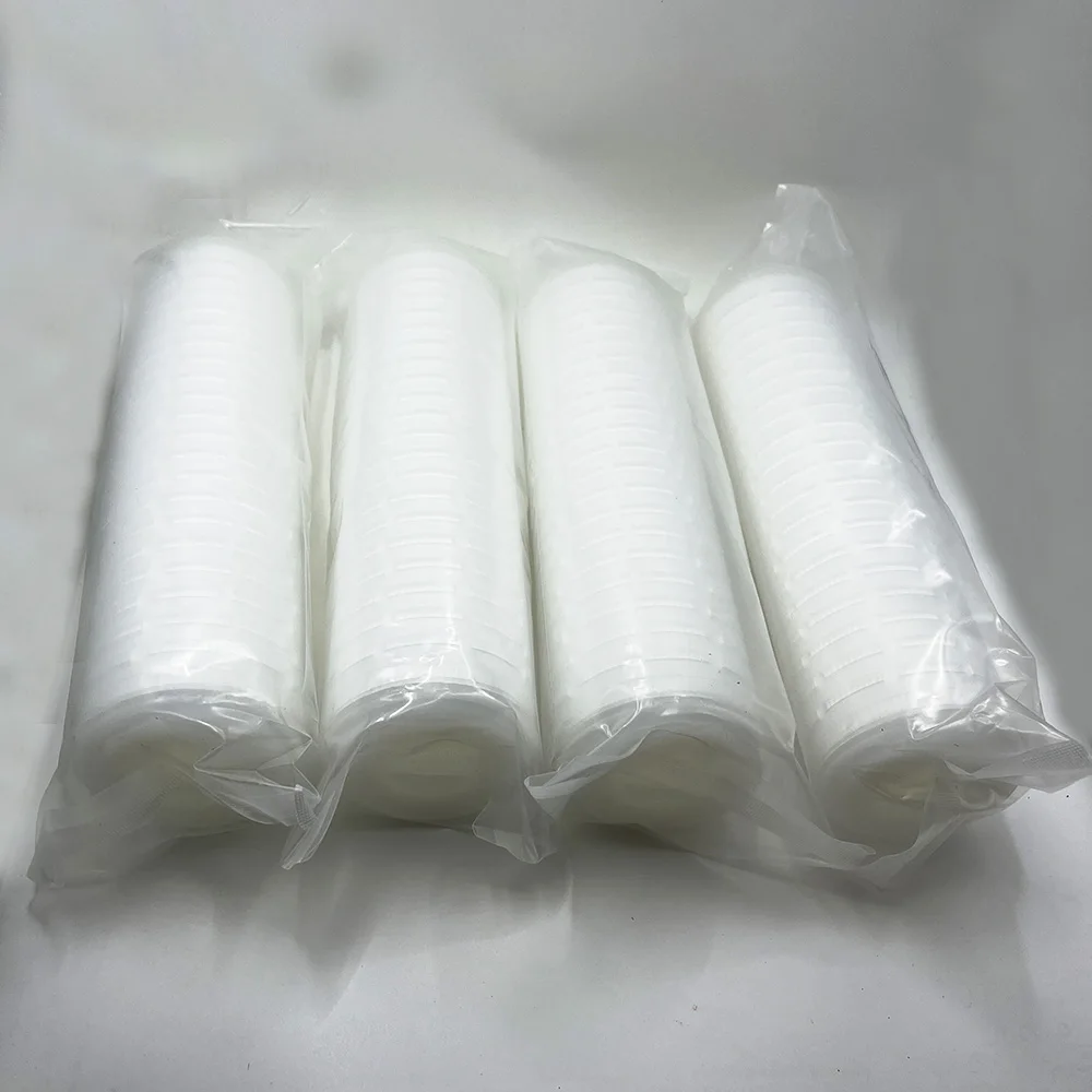 Water Jet Cutting Machine 10inch 0.45um 1um Precision Filter Core 10Micron 254mm Water Foldable Filter Element Cartridge Screen