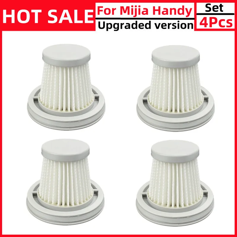 Máy Hút Bụi Cầm Tay Thay Thế Phụ Kiện Bộ Lọc Có Thể Giặt Được Dành Cho Xiaomi Mijia Máy Hút Bụi Nhà Xe Ô Tô Mini Không Dây