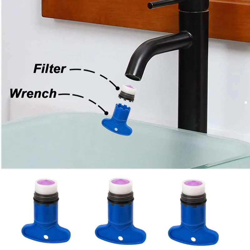 

Пластиковый практичный кран, аэратор, ремонтный ключ с барботерным фильтром, кран, аэратор, инструмент для крана, гаечный ключ для удаления пенообразователя, инструмент