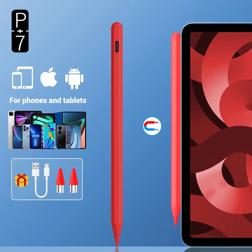 Lápiz óptico universal para Android IOS, lápiz táctil capacitivo para iPad, Huawei, Xiaomi, Samsung, tableta, lápiz Stylu.